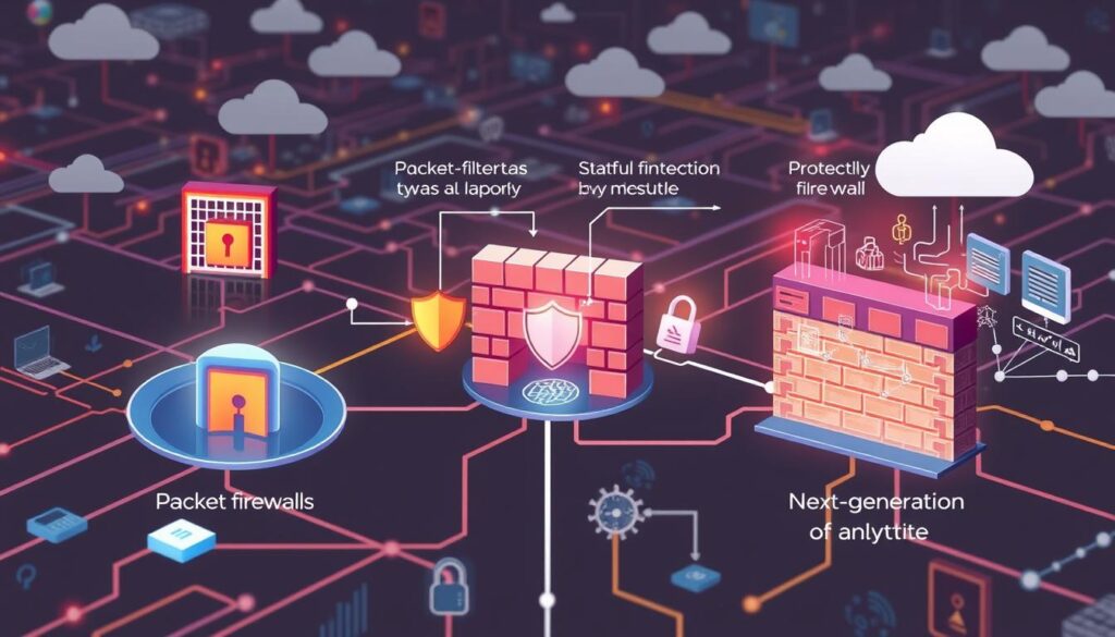 סוגי חומות אש באבטחת רשת